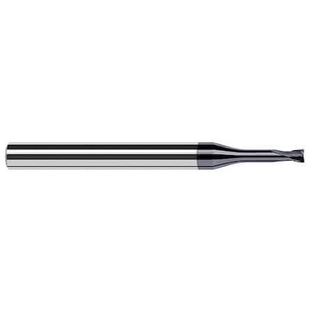 Harvey Tool 1/4 in. dia. x1/64 in. Radius x 0.20 in. x 1-1/4 Carbide Corner Radius End Mill for Hard Milling 996416-C6